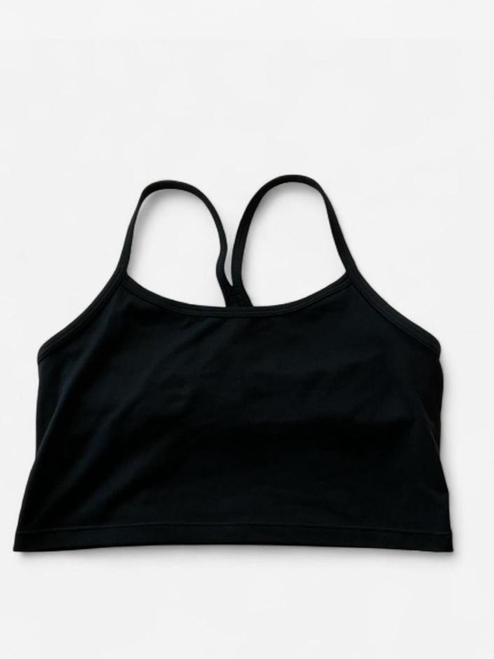 Aerie OFFLINE Recharge Longline Sports Bra Black Size Medium